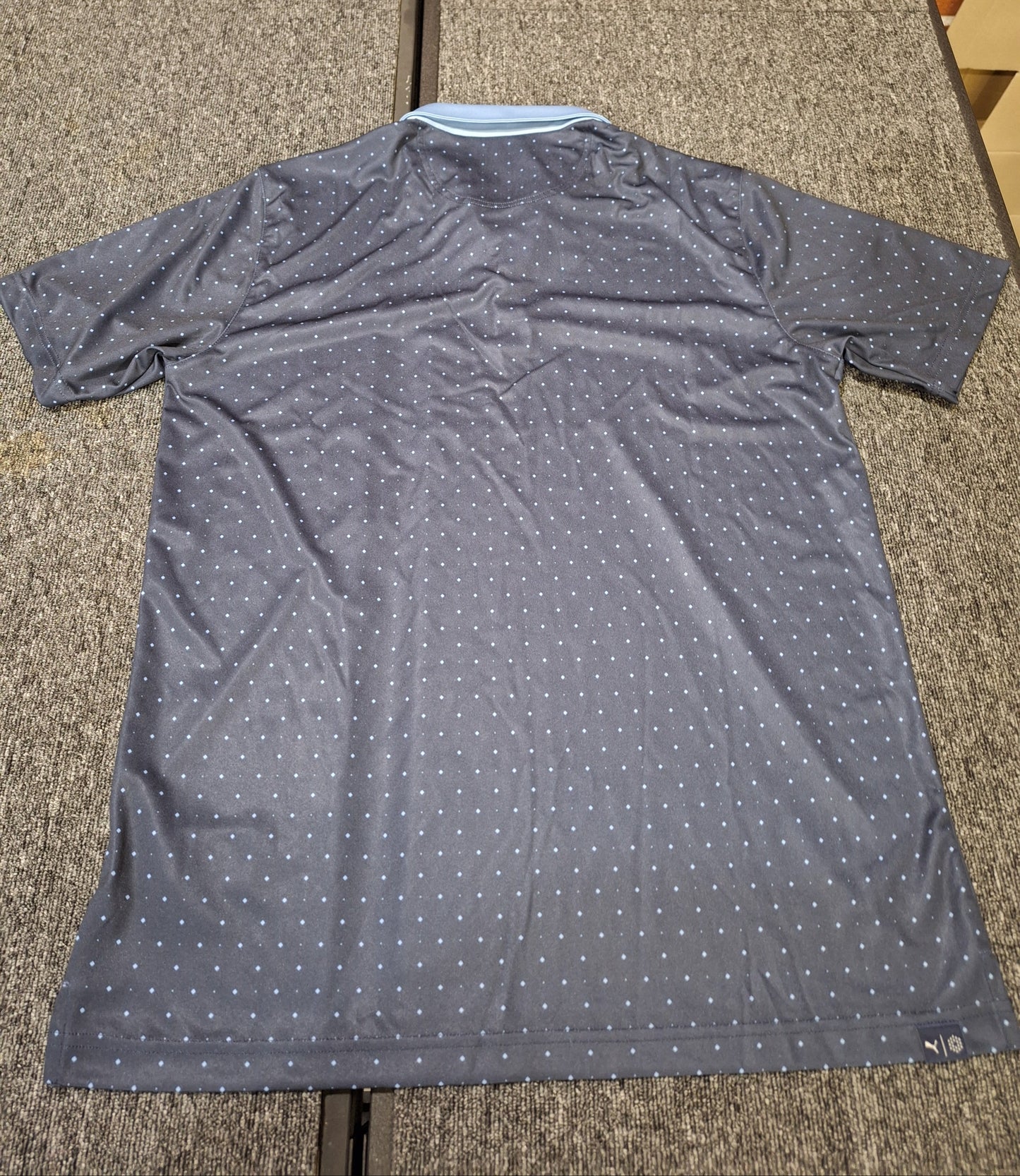 PUMA - Polo Shirt - Navy - US Medium / UK Large - VERY GOOD