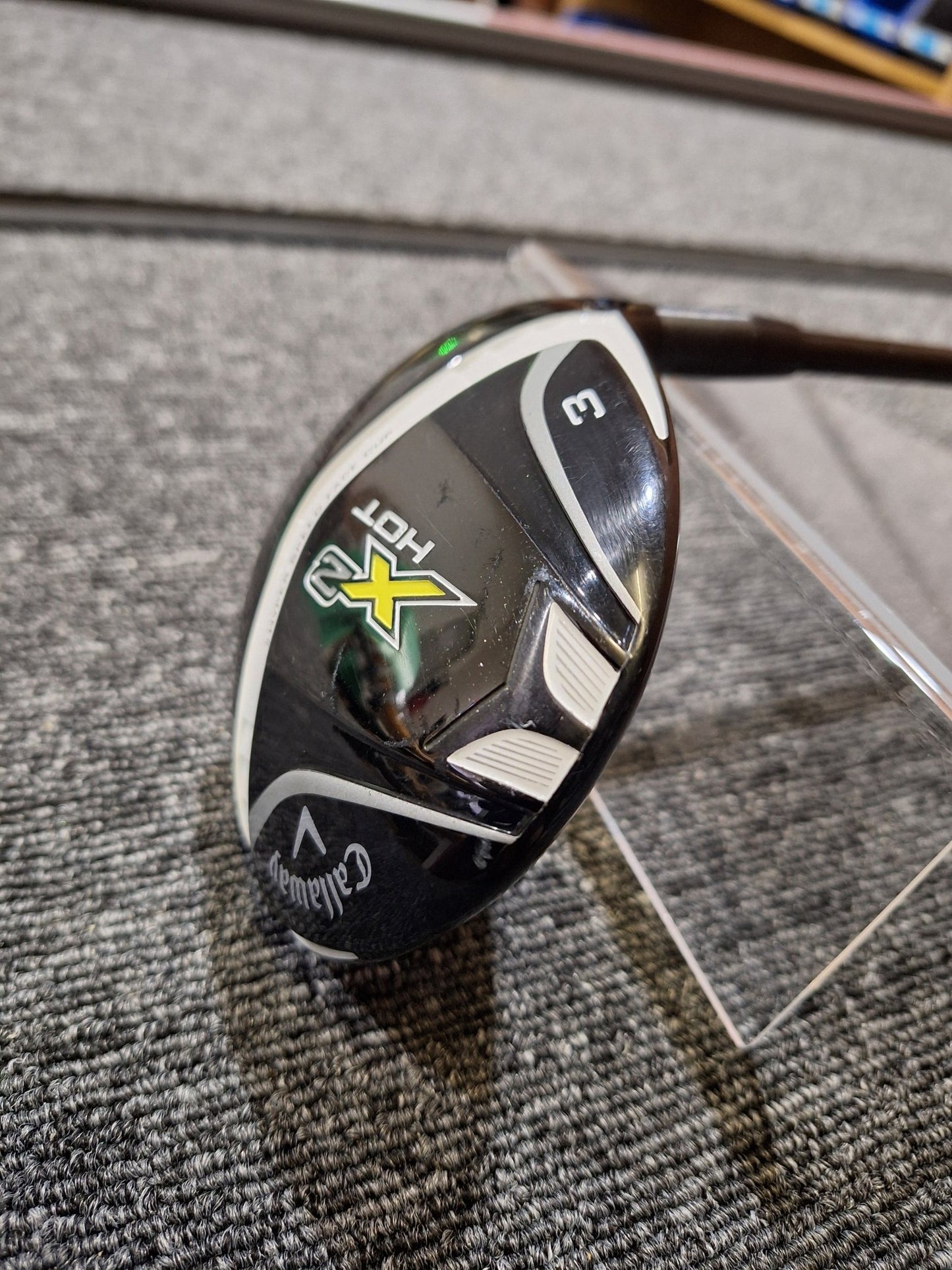 Callaway - X2 Hot 3 Wood - Graphite Design Made For Callaway Stiff - Right Hand - Shams Golf Exchange