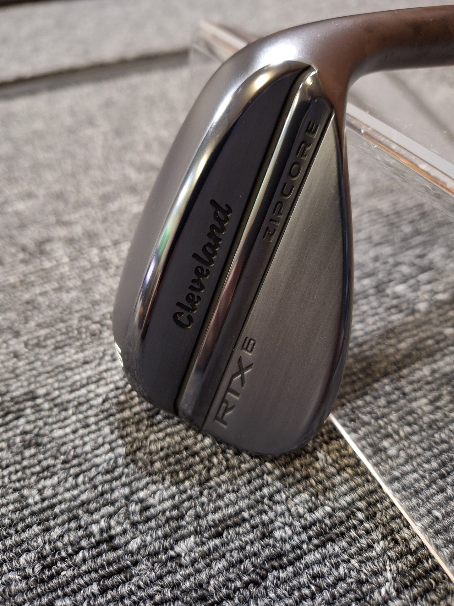 Cleveland - RTX 6 Zipcore Black Satin - 56/12 - NS Pro 950GH Stiff - Right Hand - Shams Golf Exchange