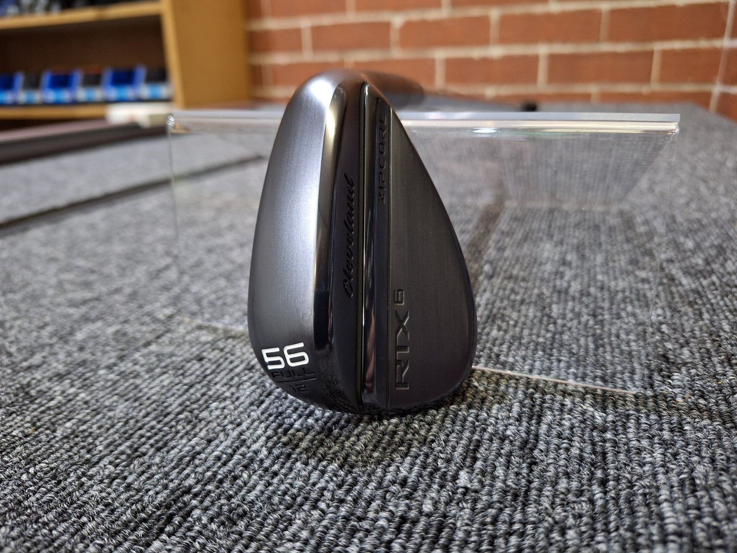 Cleveland - RTX 6 Zipcore Black Satin - 56/12 - NS Pro 950GH Stiff - Right Hand - Shams Golf Exchange