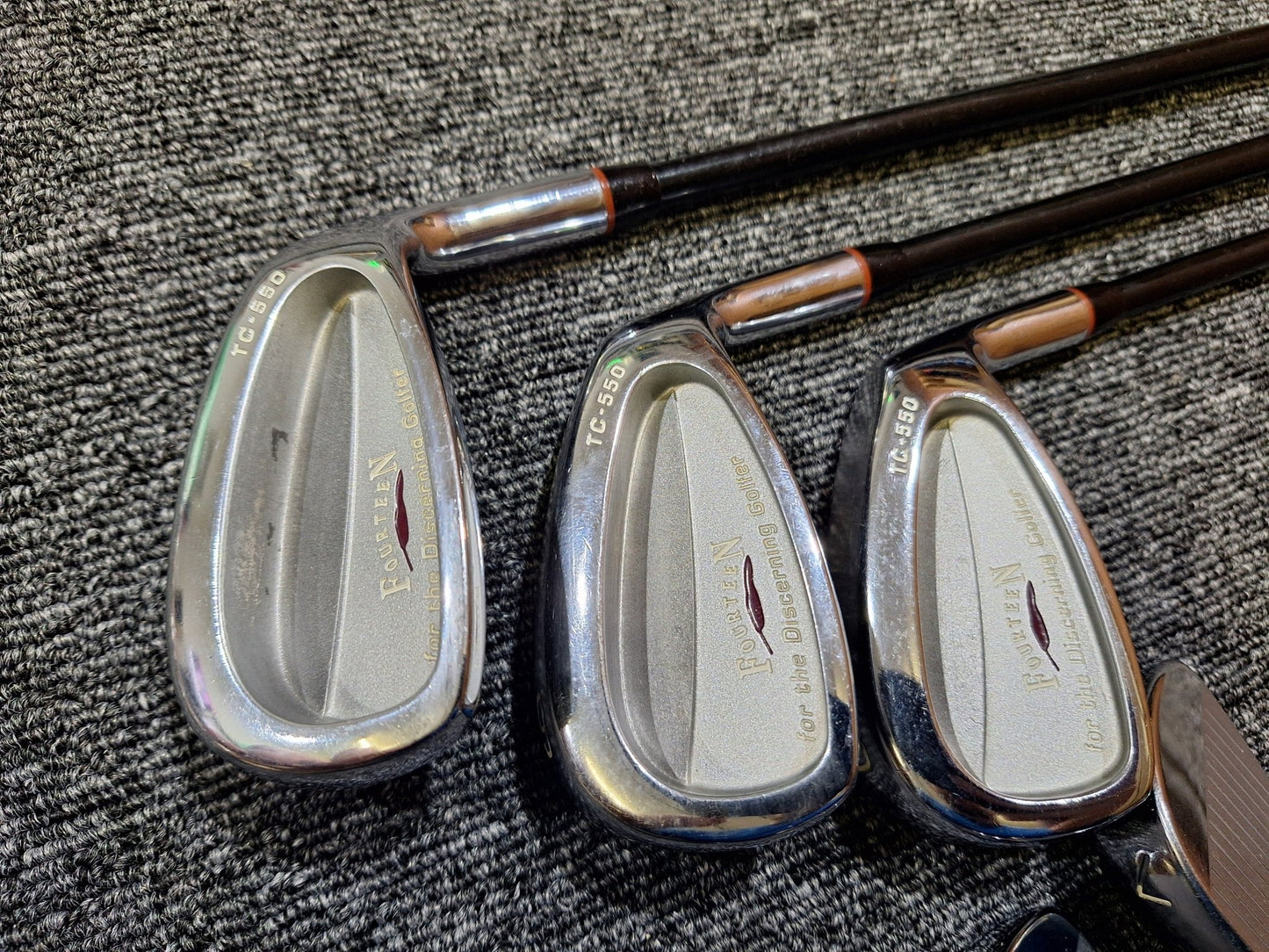 Fourteen - TC550 Irons - 5 - PW - MD - 370TI Reg Flex - RH - Shams Golf Exchange