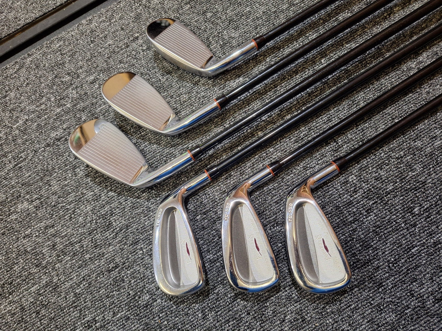 Fourteen - TC550 Irons - 5 - PW - MD - 370TI Reg Flex - RH - Shams Golf Exchange
