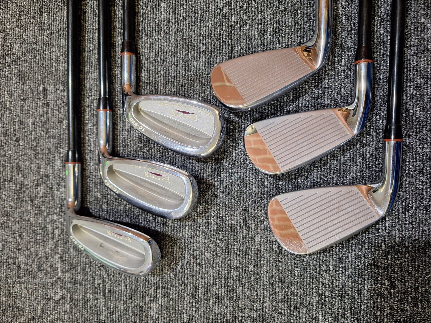 Fourteen - TC550 Irons - 5 - PW - MD - 370TI Reg Flex - RH - Shams Golf Exchange