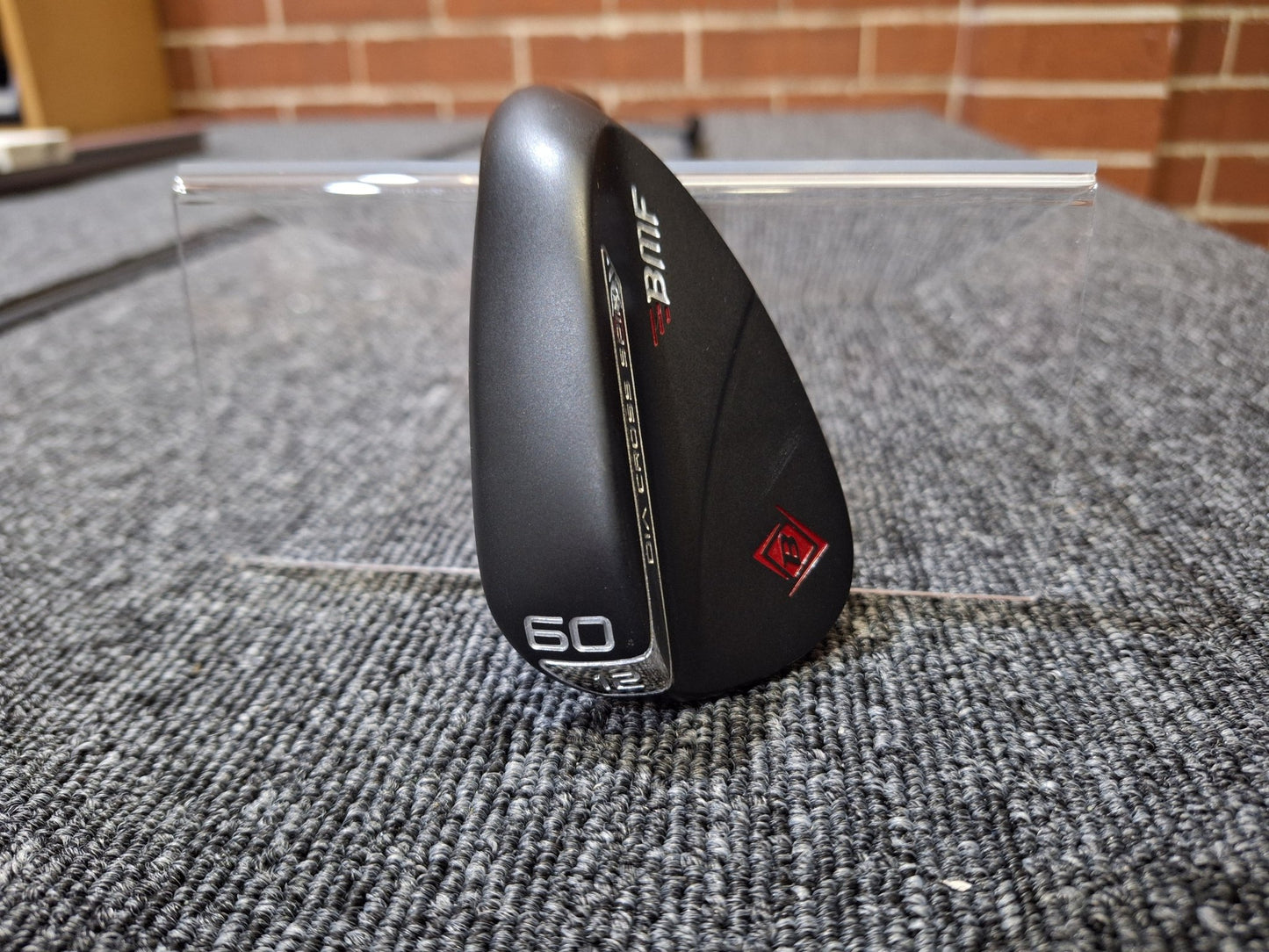 Golf Partner - DIA Cross Spin Black Wedge - 60 - Stiff Steel - Right Hand - Shams Golf Exchange