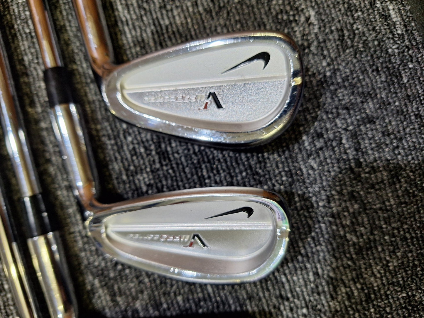 Nike - Victory Red Forged Pro Combo Irons - #4 - PW - Stiff Steel - Right Hand - Shams Golf Exchange