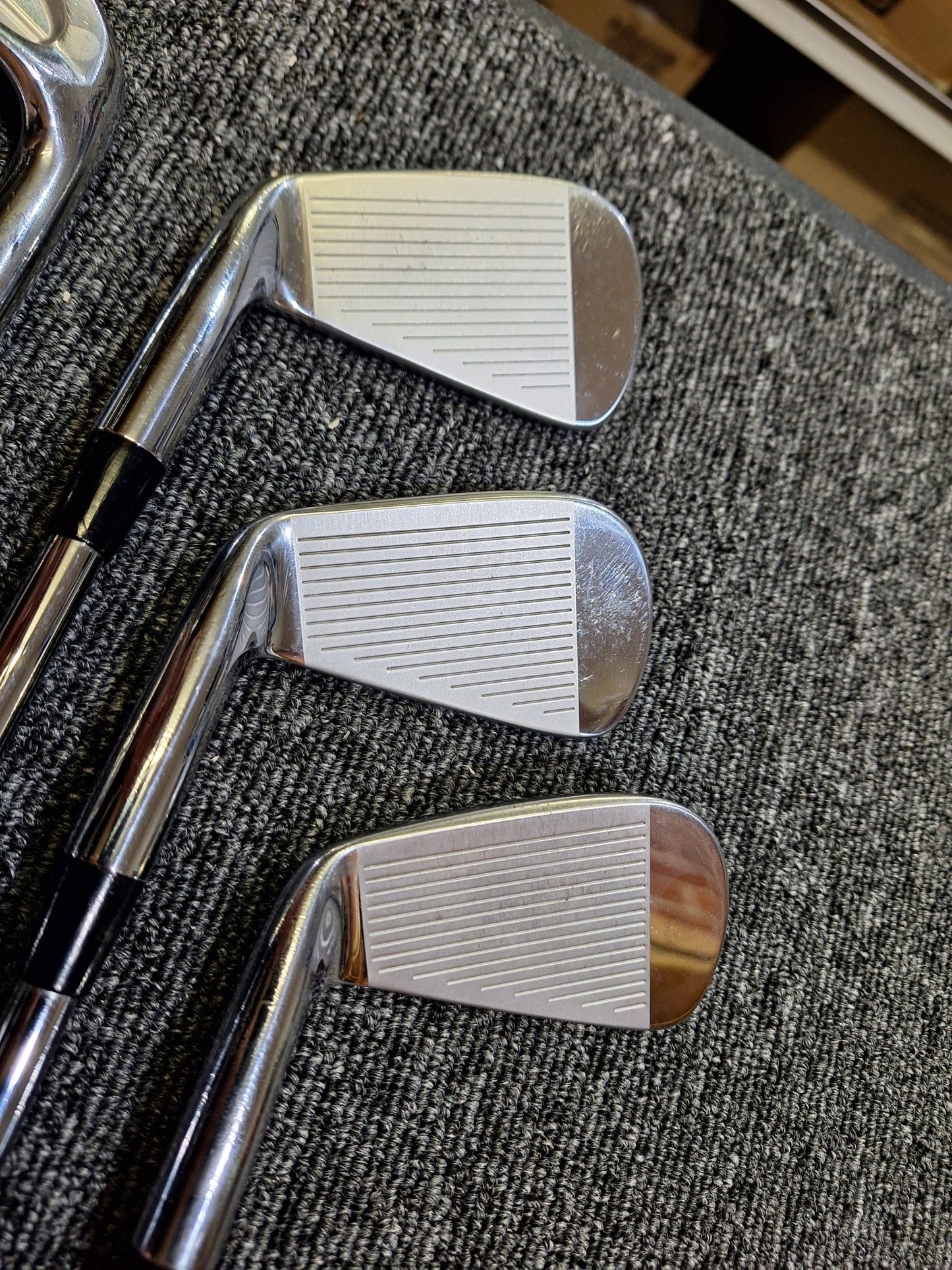 Nike - Victory Red Forged Pro Combo Irons - #4 - PW - Stiff Steel - Right Hand - Shams Golf Exchange