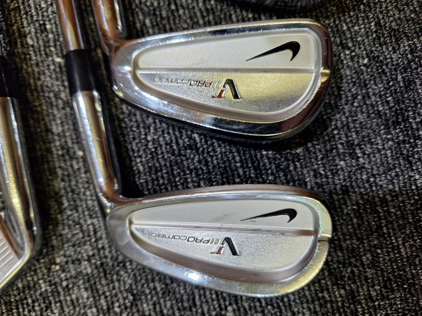 Nike - Victory Red Forged Pro Combo Irons - #4 - PW - Stiff Steel - Right Hand - Shams Golf Exchange