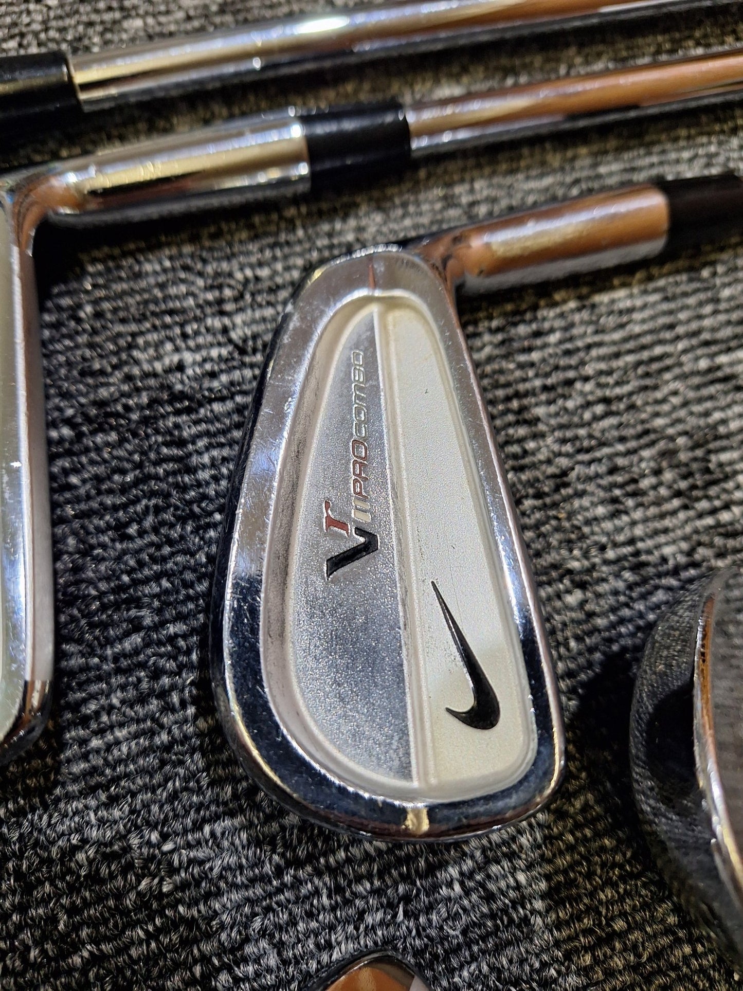 Nike - Victory Red Forged Pro Combo Irons - #5 - PW - Stiff Steel - Right Hand - Shams Golf Exchange