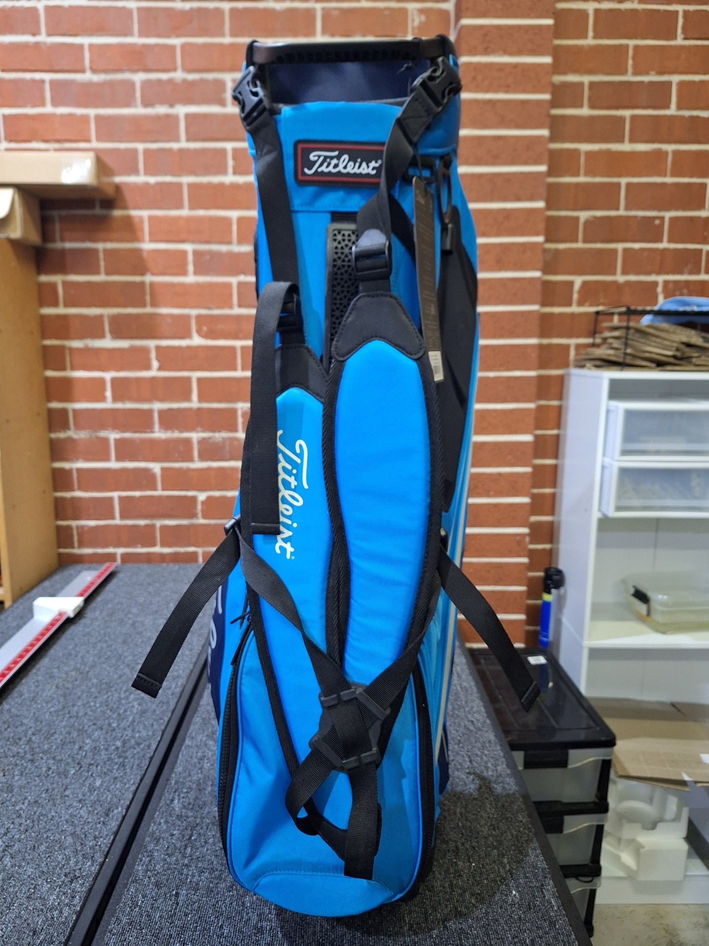Titliest - Stand Bag - Hybrid 5 - Blue / Navy / Gray - Shams Golf Exchange