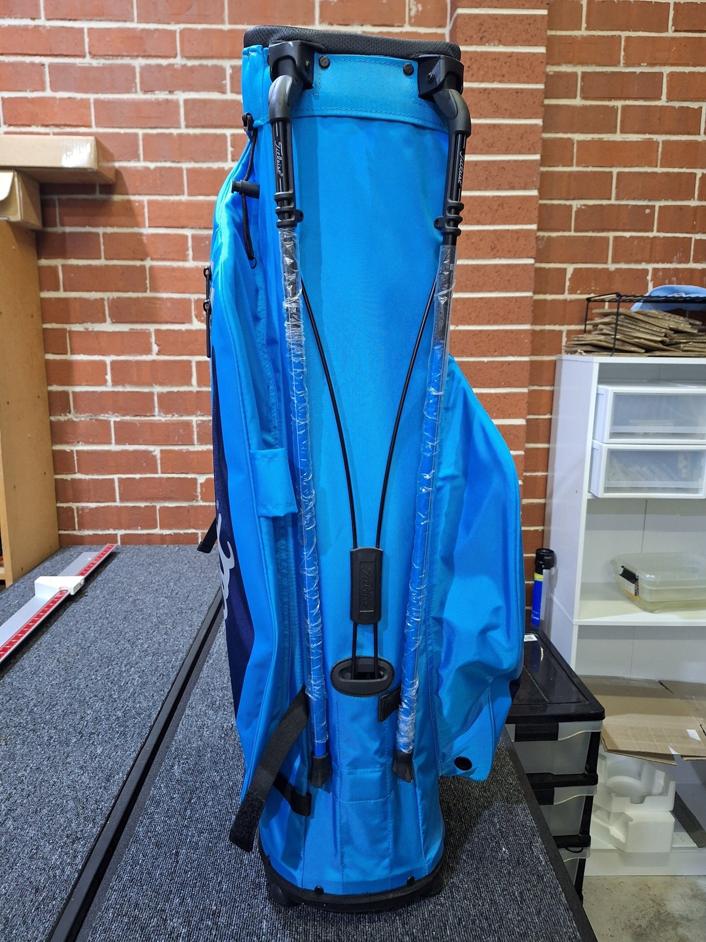 Titliest - Stand Bag - Hybrid 5 - Blue / Navy / Gray - Shams Golf Exchange