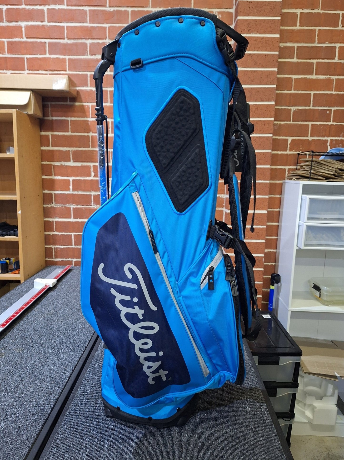 Titliest - Stand Bag - Hybrid 5 - Blue / Navy / Gray - Shams Golf Exchange