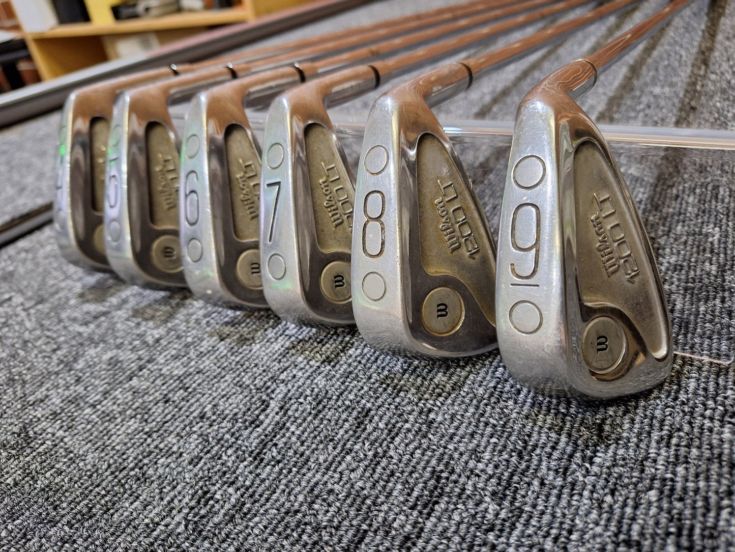 Wilson Staff - 1200 LT Irons - #4 - 9 - Right Hand - Steel - Shams Golf Exchange
