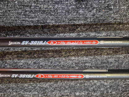 Srixon - GiE Irons - #5 - PW  - SV-3019J Graphite Reg Flex  - RH - GOOD