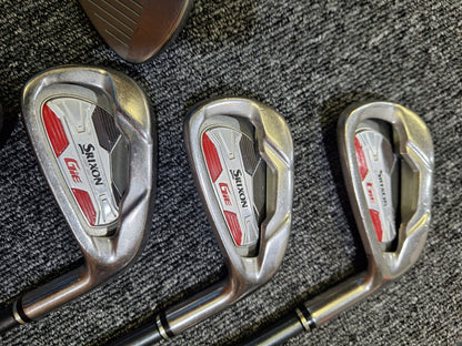 Srixon - GiE Irons - #5 - PW  - SV-3019J Graphite Reg Flex  - RH - GOOD