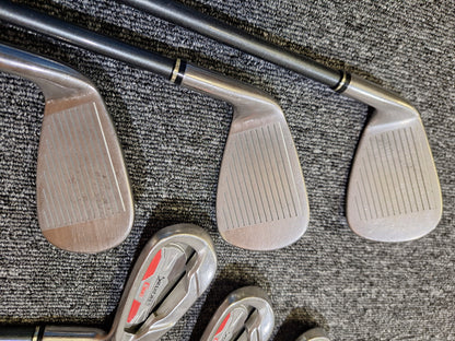 Srixon - GiE Irons - #5 - PW  - SV-3019J Graphite Reg Flex  - RH - GOOD