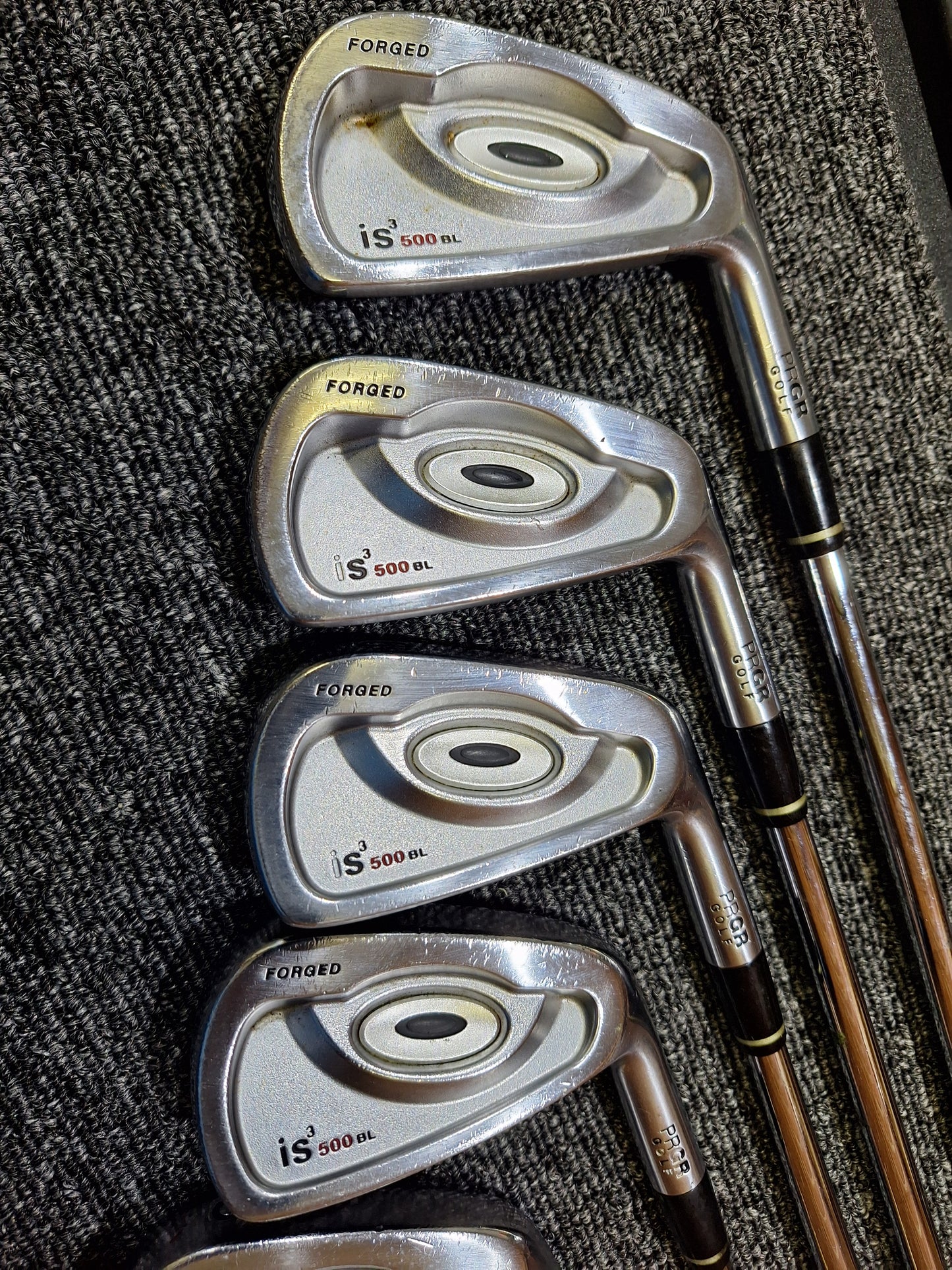 PRGR - is3 500BL - #4 - PW - PRGR Spec Steel II Stiff - RH - VERY GOOD