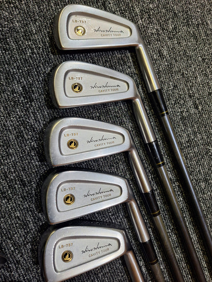 Honma - LB-737 Black Finish - #3 - 11 + SW - M40 New Titanium Carbon - RH - GOOD