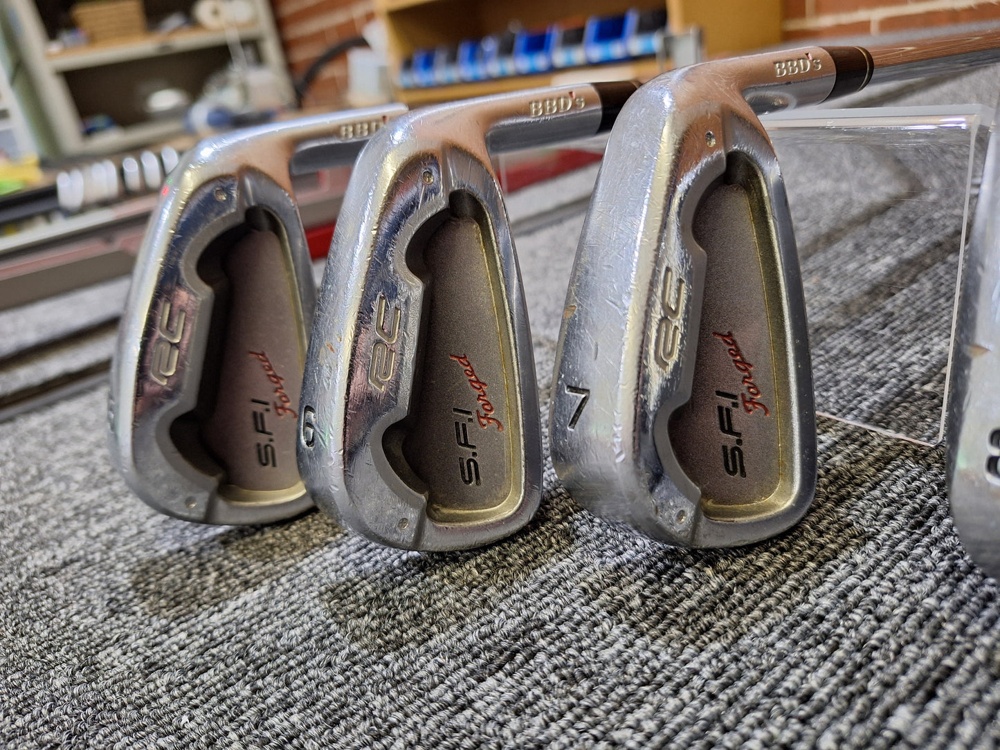 Royal Collection - BBD's S.F.I Forged - #5-PW - NS PRO GH Stiff - RH - Good