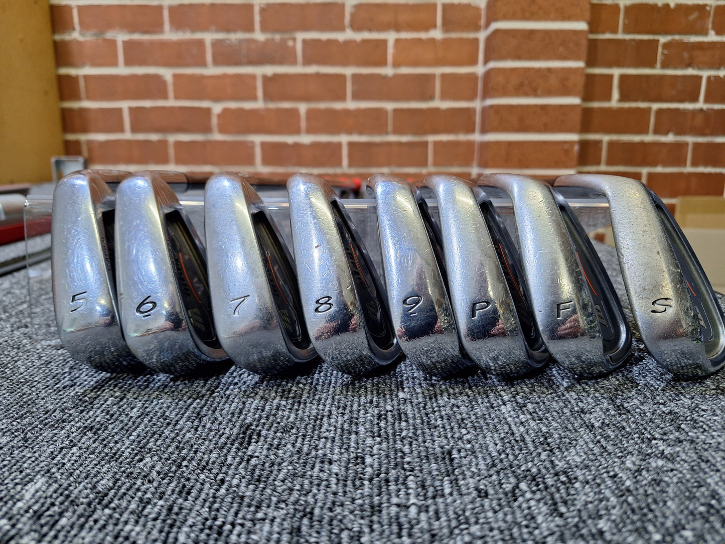 Mizuno - intage Forged - #5-PW+FW+SW - intage 80 Reg Flex - RH - GOOD