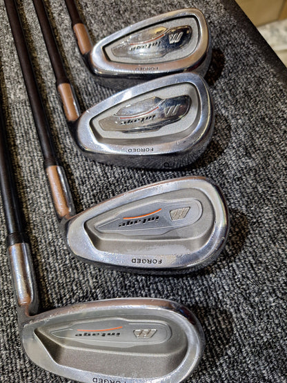 Mizuno - intage Forged - #5-PW+FW+SW - intage 80 Reg Flex - RH - GOOD