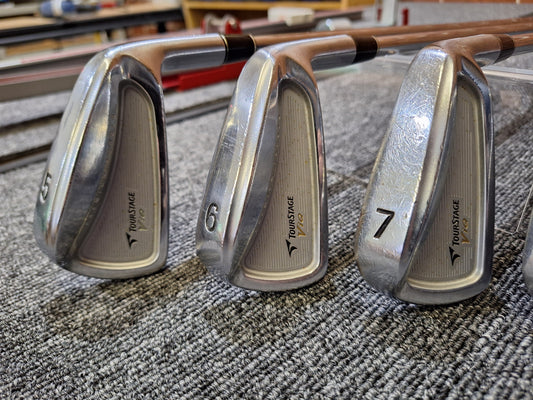 Bridgestone - Tourstage ViQ Forged - #5-PW - NS PRO GH Stiff - RH - VERY GOOD