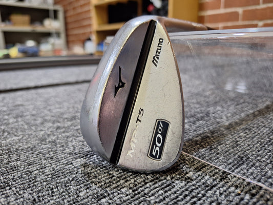 Mizuno - MP-T5 White Satin Wedge - 50/07 - Dynamic Gold - RH - VERY GOOD