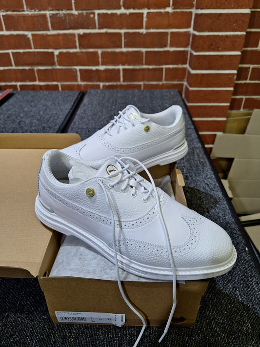 PUMA - Royale Wingtip - Pure White - Size 10 US - BRAND NEW