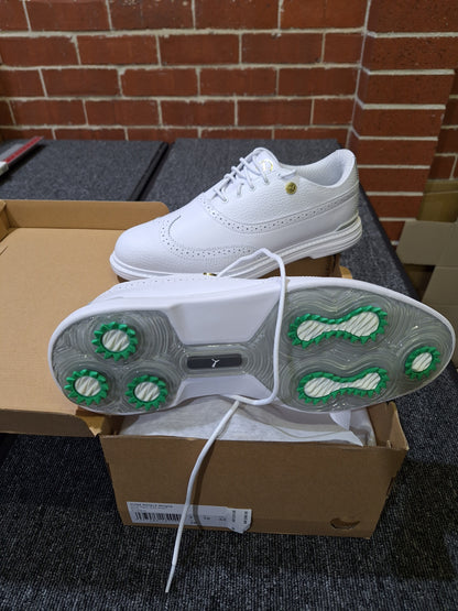 PUMA - Royale Wingtip - Pure White - Size 10 US - BRAND NEW