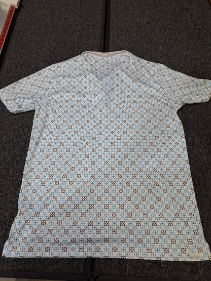 PUMA - Polo Shirt - White - US Medium / UK Large - VERY GOOD