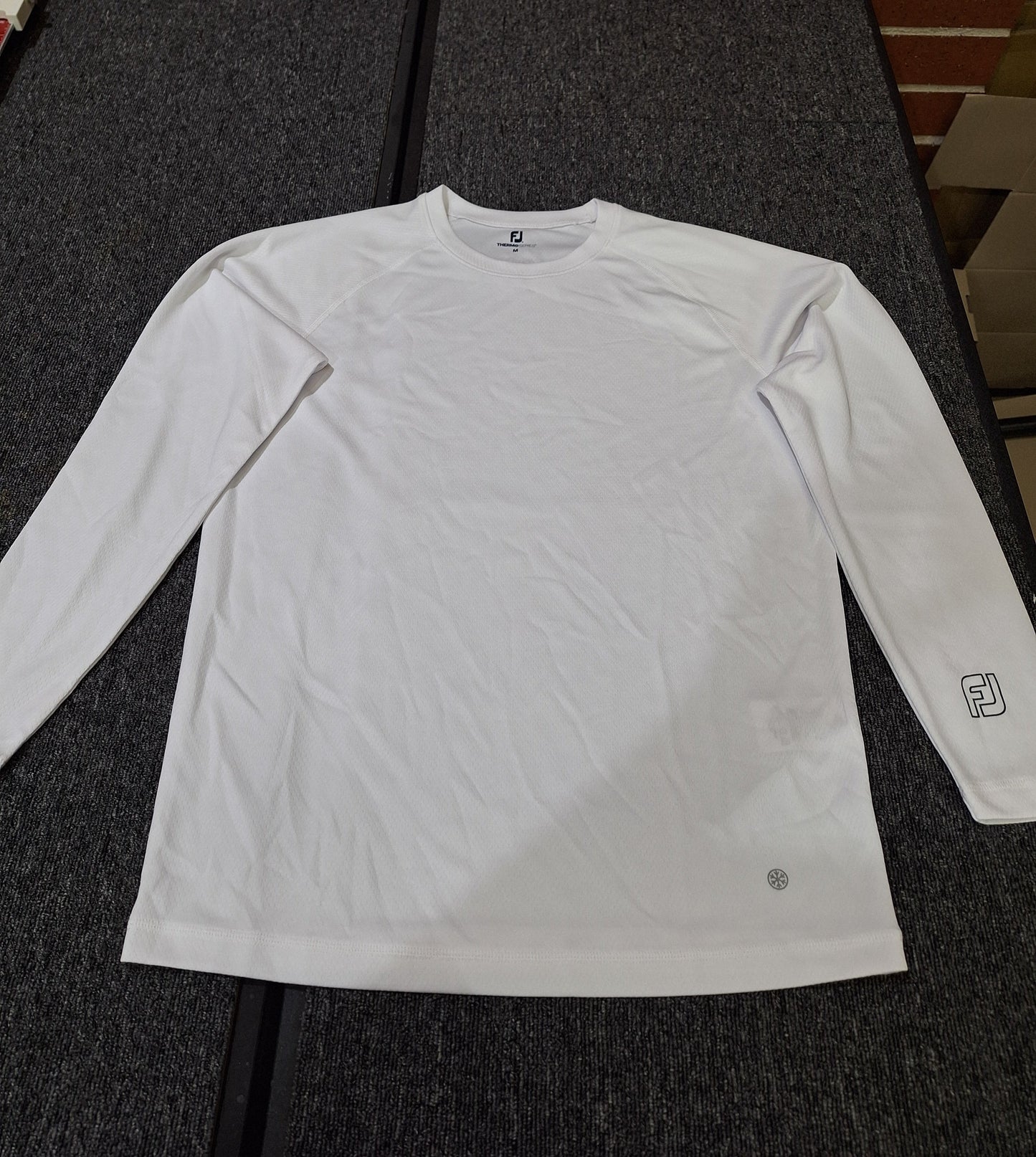 FOOTJOY - Thermo Series Base Layer - White - US Medium - VERY GOOD