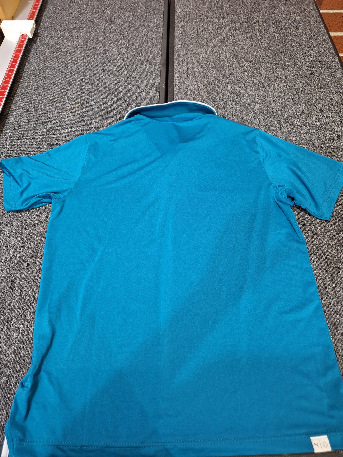 PUMA - Polo Shirt - Bottle Green - US Medium / UK Large - VERY GOOD