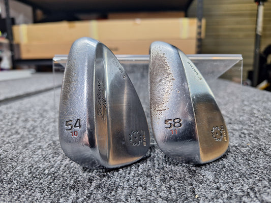 Titliest - Vokey SM5 Wedge Set - 54S and 58K - Vokey Design True Temper - RH - GOOD
