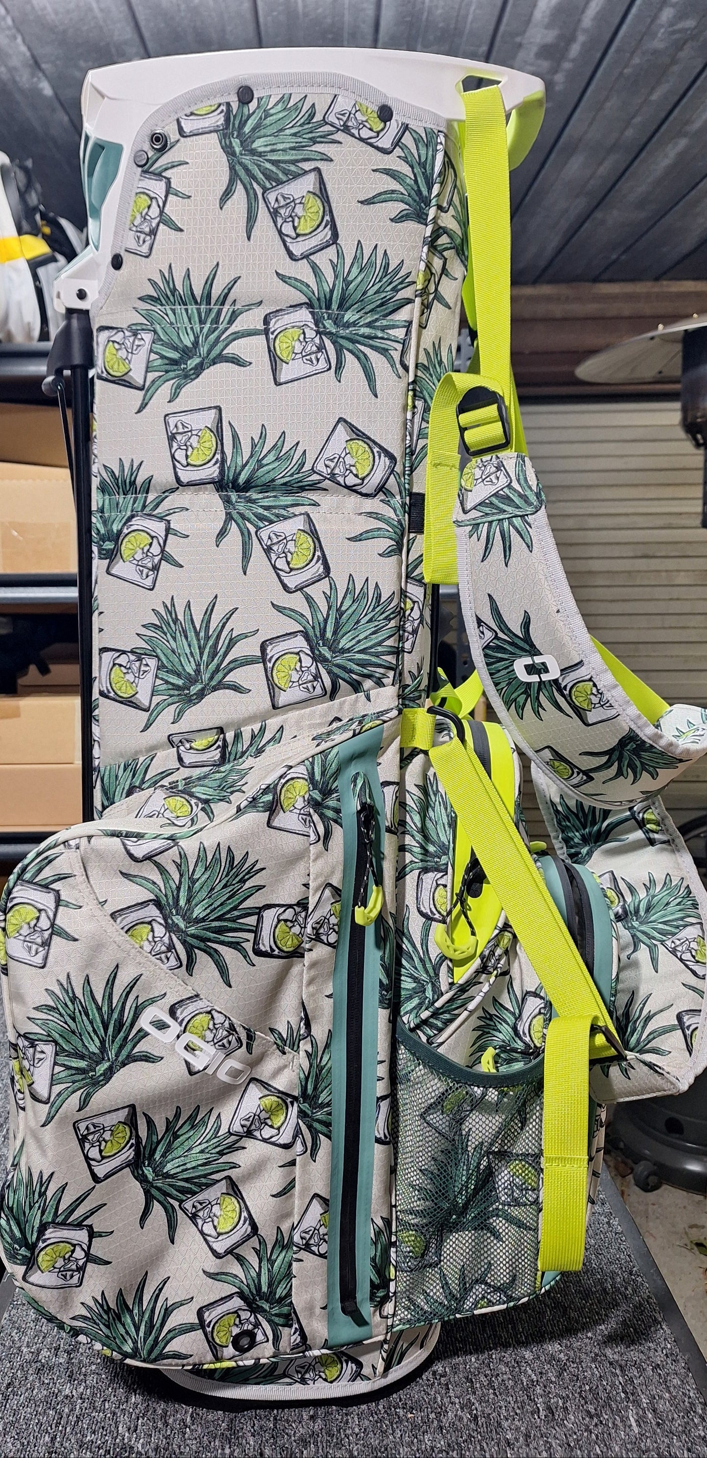 OGIO - Agave Aloha Woode Waterproof Stand Bag - AS NEW