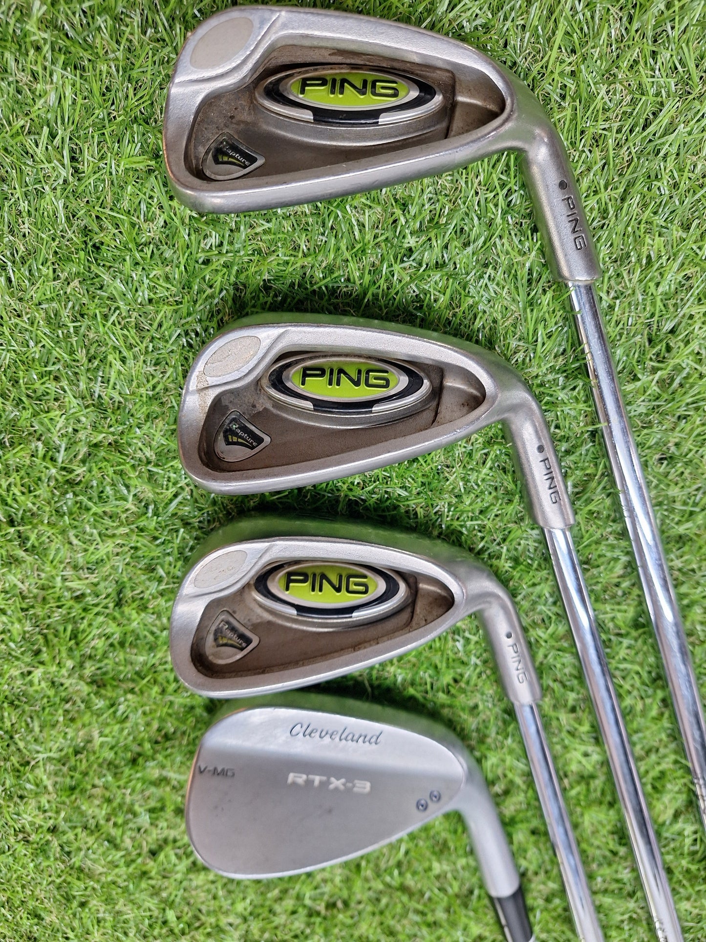 PING Rapture #4 - PW + Cleveland RTX3 50 - Reg Steel - RH - VERY GOOD
