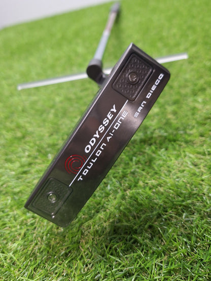 Odyssey JDM - Toulon Ai-One Milled San Diego Putter - Stroke Lab - 34"- RH - BRAND NEW