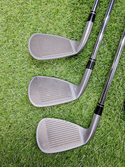 Honma - LB 808 Irons (2018) - #6 to #10 (PW) - Nippon Zelos 7 Stiff - RH - VERY GOOD
