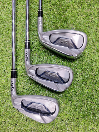 Honma - LB 808 Irons (2018) - #6 to #10 (PW) - Nippon Zelos 7 Stiff - RH - VERY GOOD