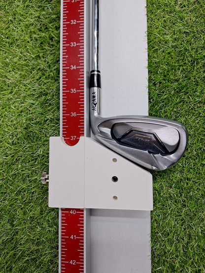 Honma - LB 808 Irons (2018) - #6 to #10 (PW) - Nippon Zelos 7 Stiff - RH - VERY GOOD