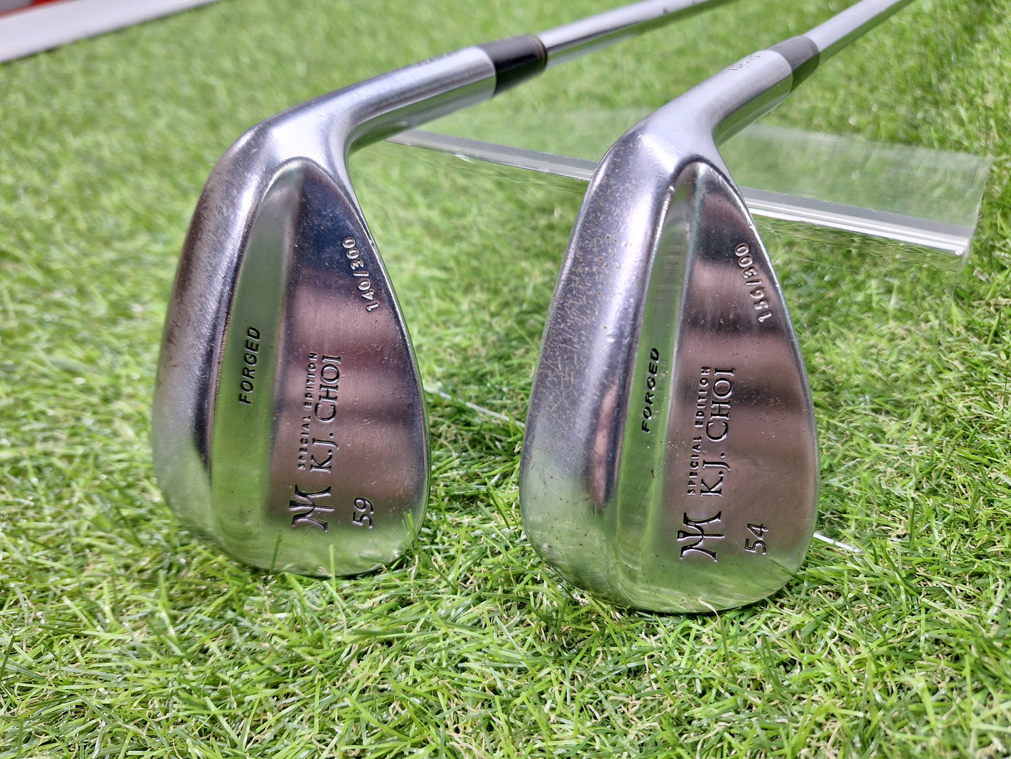 Miura - KJ Choi Limited Edition Wedge Set - KBS Tour Stiff - RH - VERY GOOD