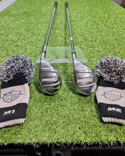 Cleveland - Mashie Hybrids - #1+#2 Hyb - Miyazaki Tour Issue 59S - RH - VERY GOOD