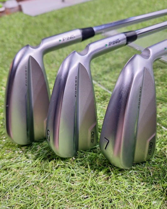 PING - I530 Irons - #5-PW+UW - Dy Gold Mid 100g Reg - RH - VERY GOOD