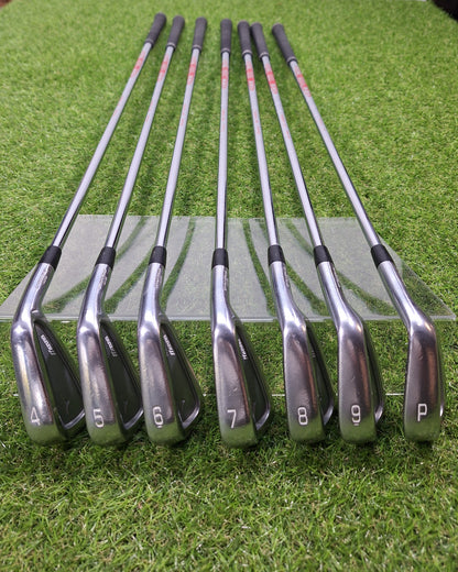 Mizuno  - MP 18 SC Irons - #4-PW - Nippon Modus 120 Stiff - RH - VERY GOOD