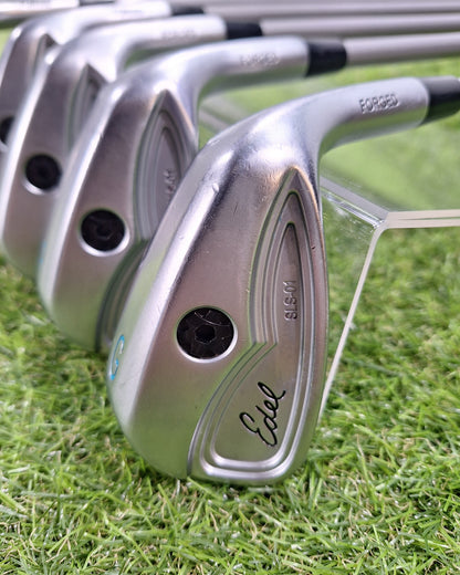 Edel - SLS-01 One Length Irons - #5-PW+GW - Nunchuck X1 Stiff - RH - VERY GOOD