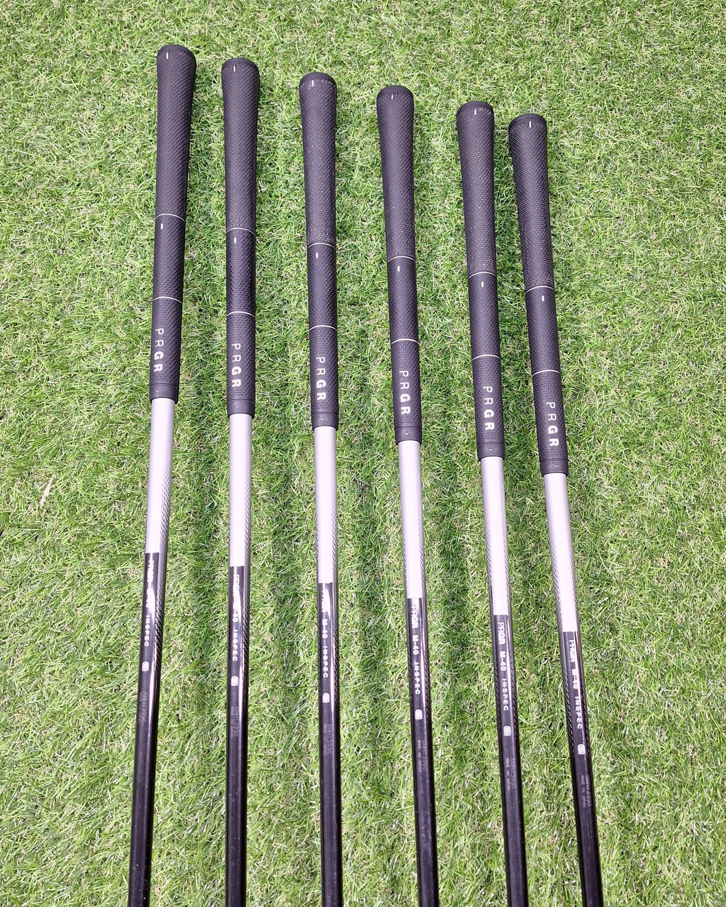 PRGR - is3 502 Irons (2007) - #5-PW - PRGR Inspec SR Flex - RH - VERY GOOD