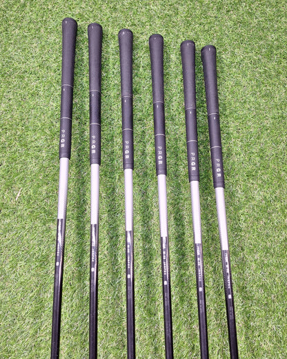 PRGR - is3 502 Irons (2007) - #5-PW - PRGR Inspec SR Flex - RH - VERY GOOD