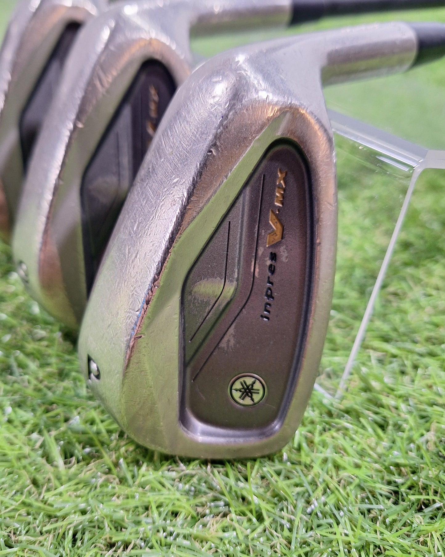 Yamaha - inpres V-MX Irons (2005) - #5-PW - Dual Bend MX-05 Reg - RH - GOOD