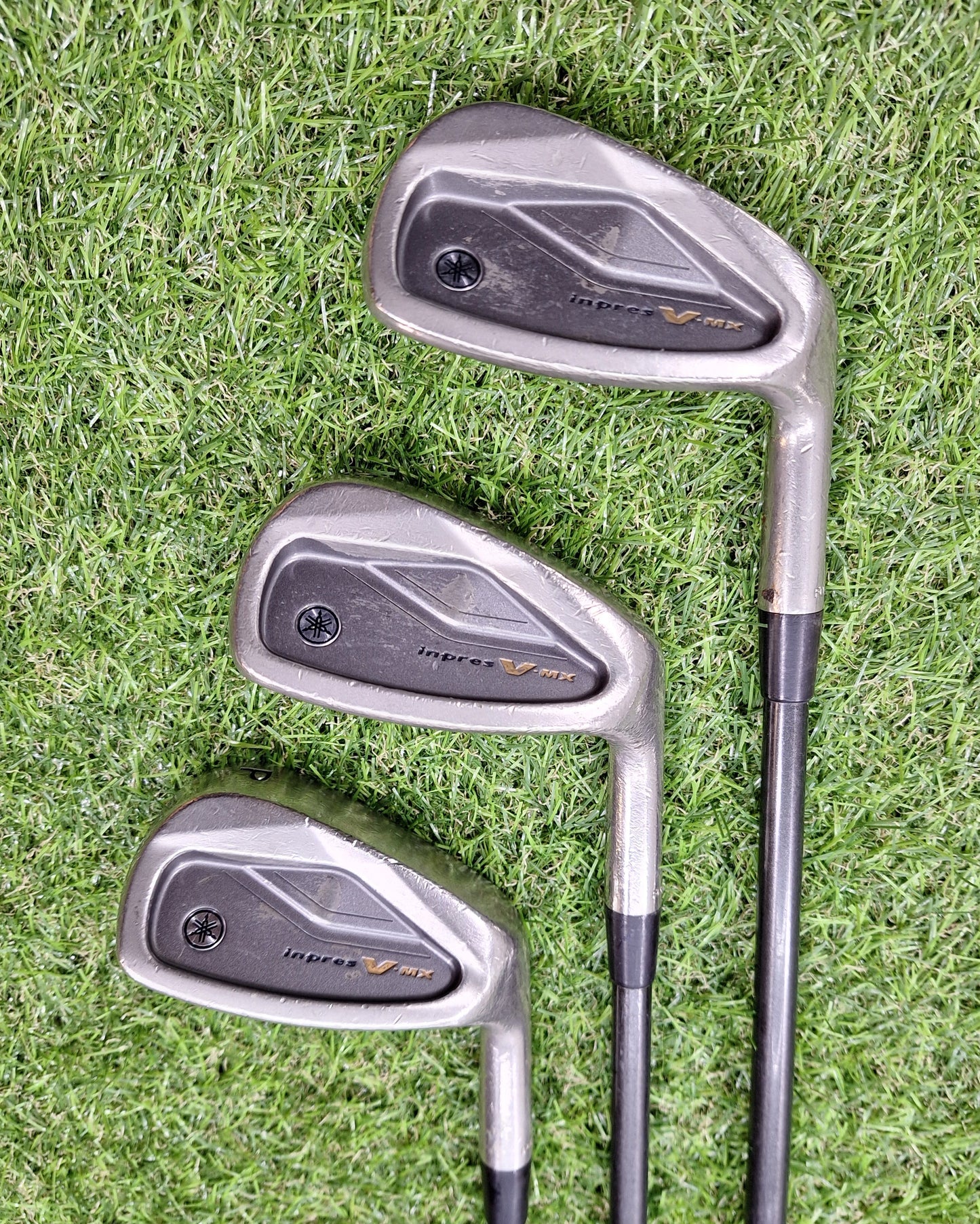 Yamaha - inpres V-MX Irons (2005) - #5-PW - Dual Bend MX-05 Reg - RH - GOOD