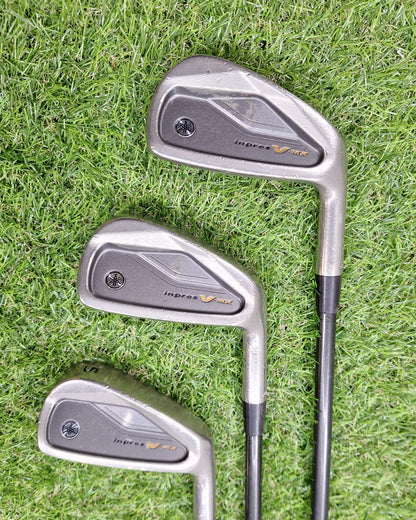 Yamaha - inpres V-MX Irons (2005) - #5-PW - Dual Bend MX-05 Reg - RH - GOOD