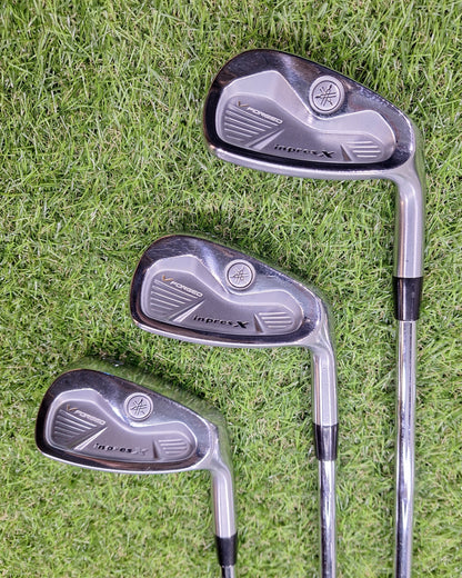 Yamaha - inpres X V Forged Irons (2011) - #5-PW - Dy Gold S200 - RH - VERY GOOD
