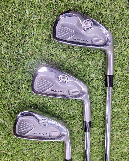 Yamaha - inpres X V Forged Irons (2011) - #5-PW - Dy Gold S200 - RH - VERY GOOD